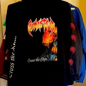 Sinister Cross The Styx Vintage Full Zip Hoodie🔥🔥🔥